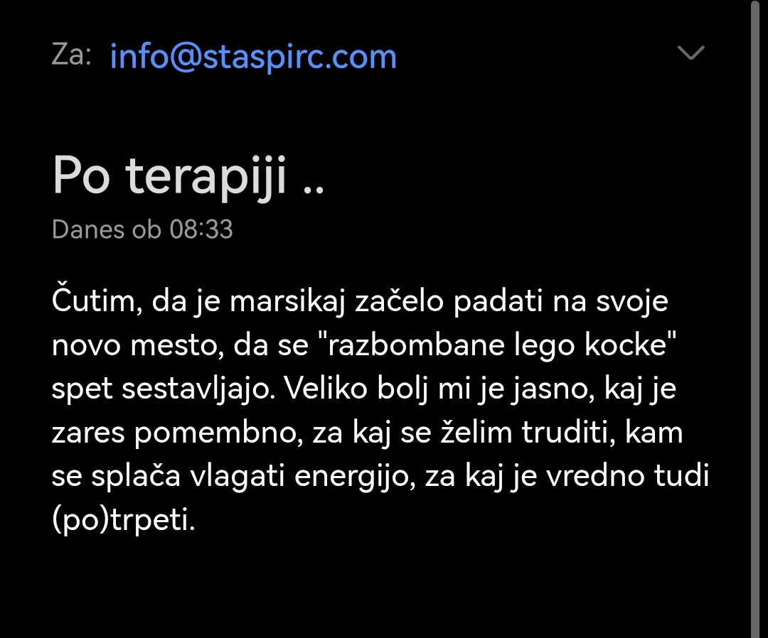 transformacija po terapiji